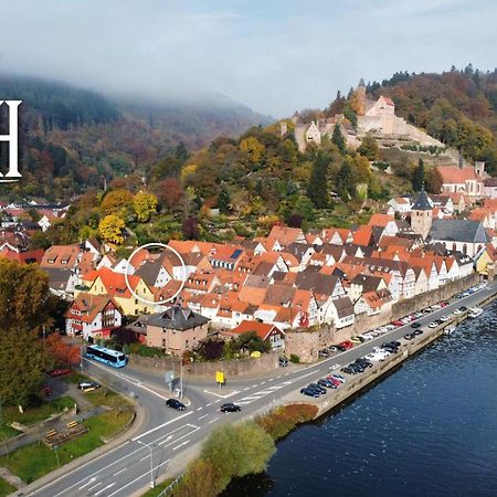 Appartement Schlossberg, Gasthaus Hirsch Hirschhorn Kültér fotó