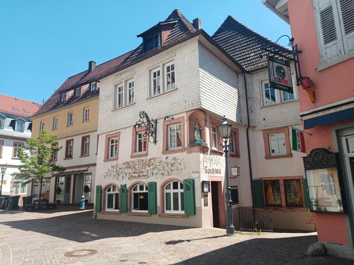 Appartement Schlossberg, Gasthaus Hirsch Hirschhorn Kültér fotó