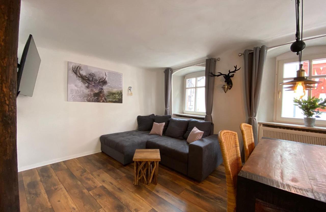 Appartement Schlossberg, Gasthaus Hirsch Hirschhorn Kültér fotó