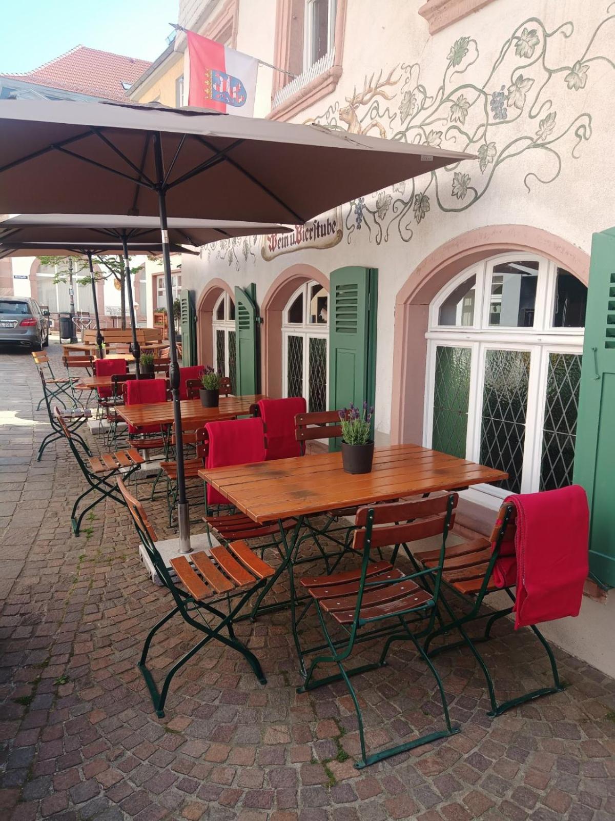 Appartement Schlossberg, Gasthaus Hirsch Hirschhorn Kültér fotó